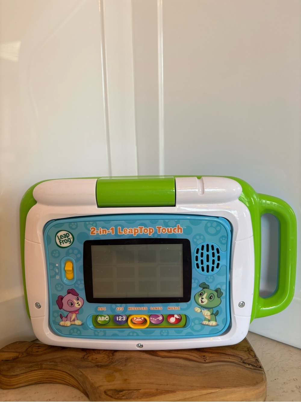 LeapFrog 2-in-1 LeapTop Touch Educational Toy - White & Green